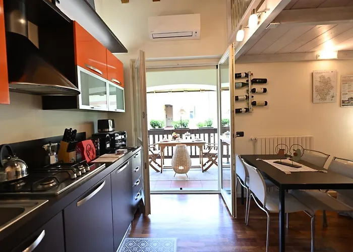Aura Loving Con 4 Posti Letto, Cucina Completa, Terrazzo Ed Un Grande Parco Verde *